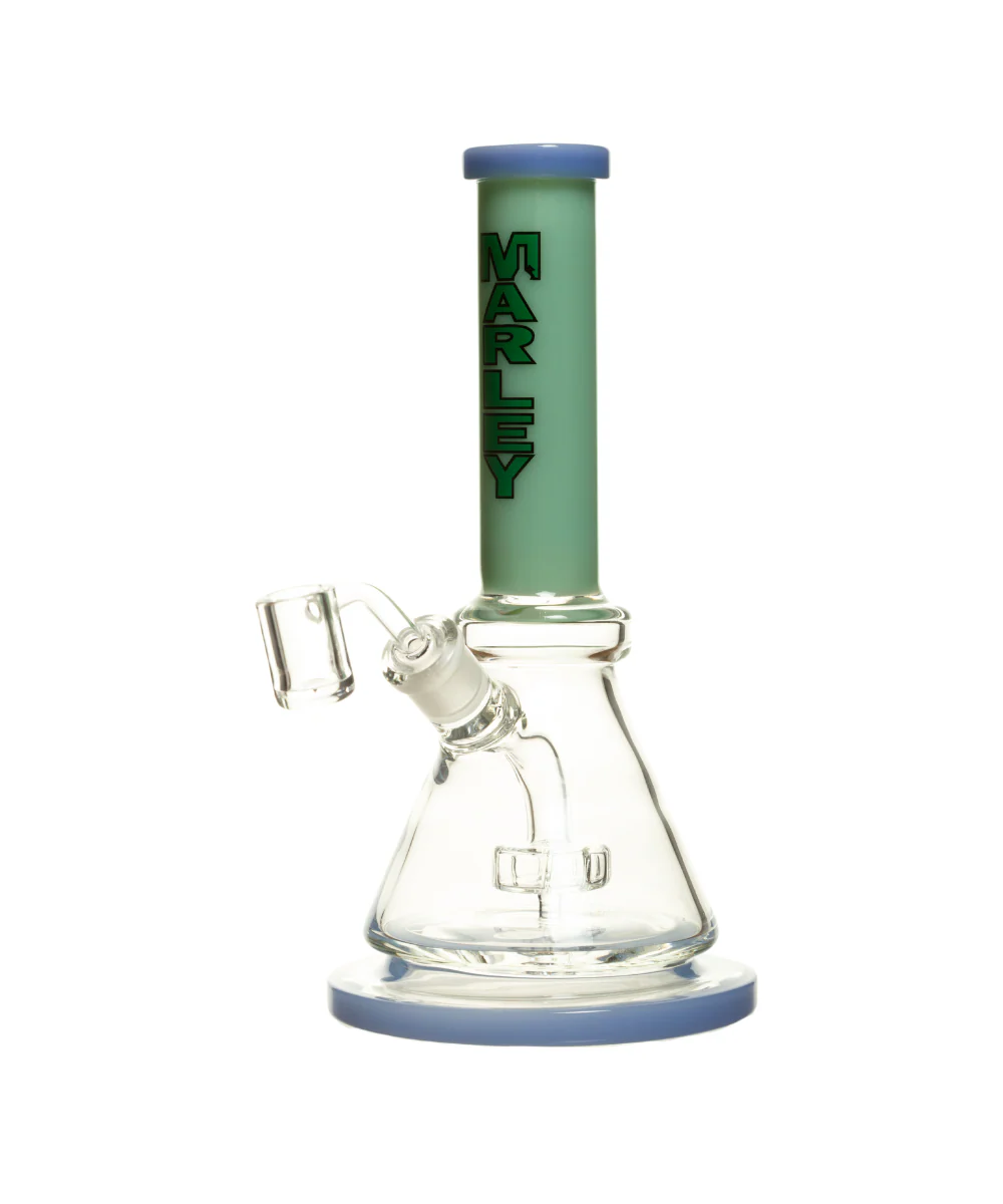 10" Marley Glass Solid Base Circ Perc Dab Rig - Image 3