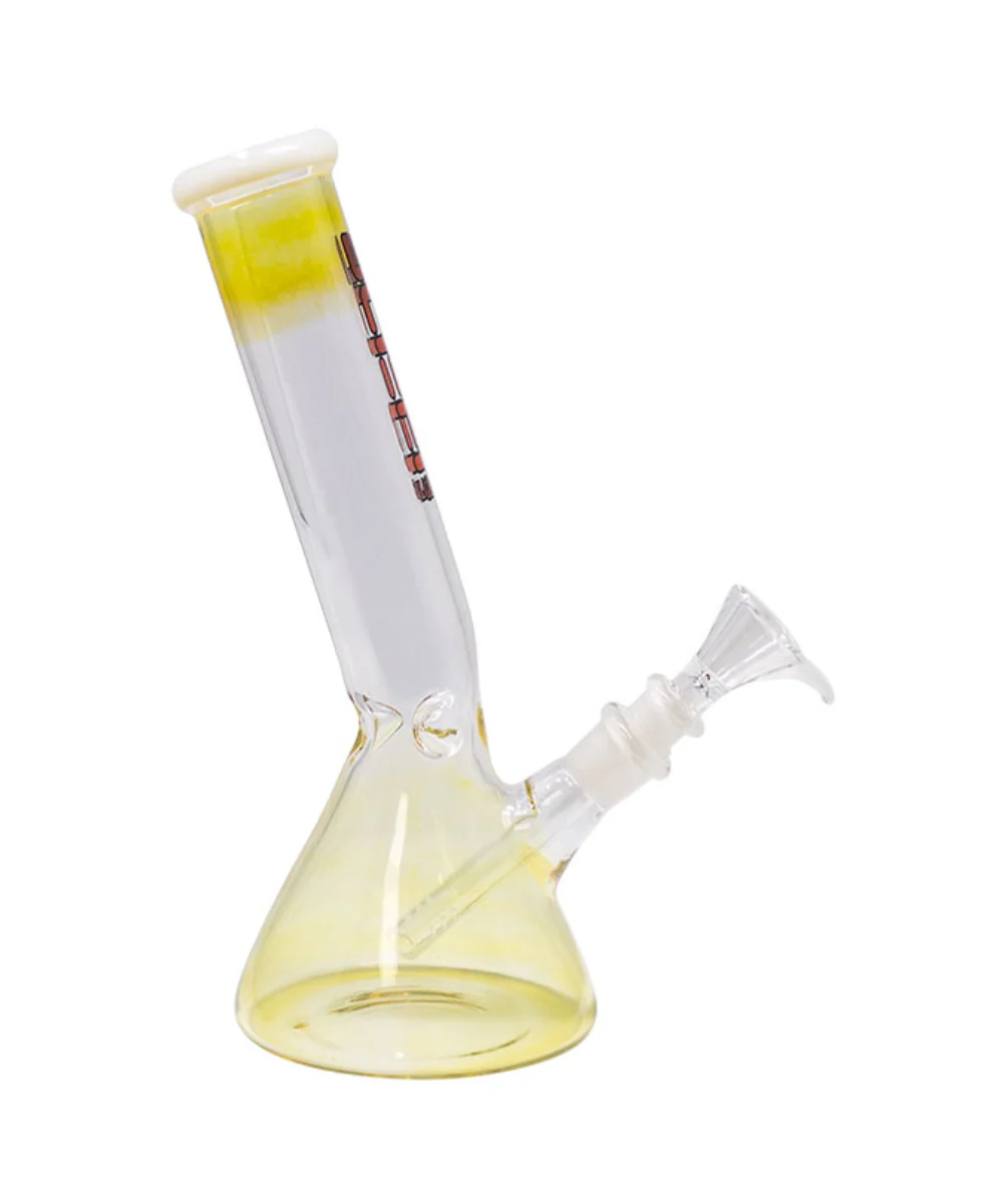 10" Sci-Fi Glass Bent Neck Glass Beaker Bong - Image 2