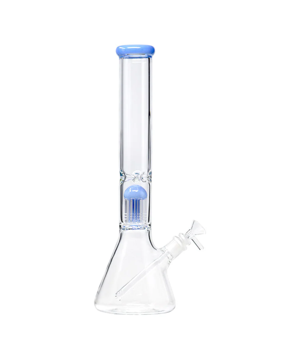 16.5" 8-Arm Tree Perc Glass Beaker Bong - Image 5
