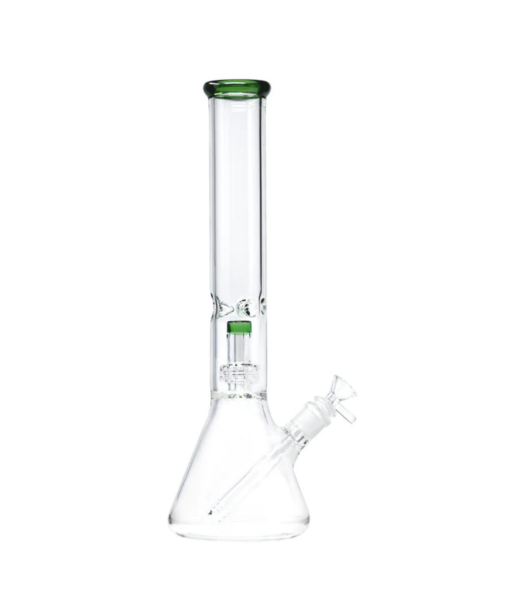 16" Showerhead Perc Glass Beaker Bong - Image 2