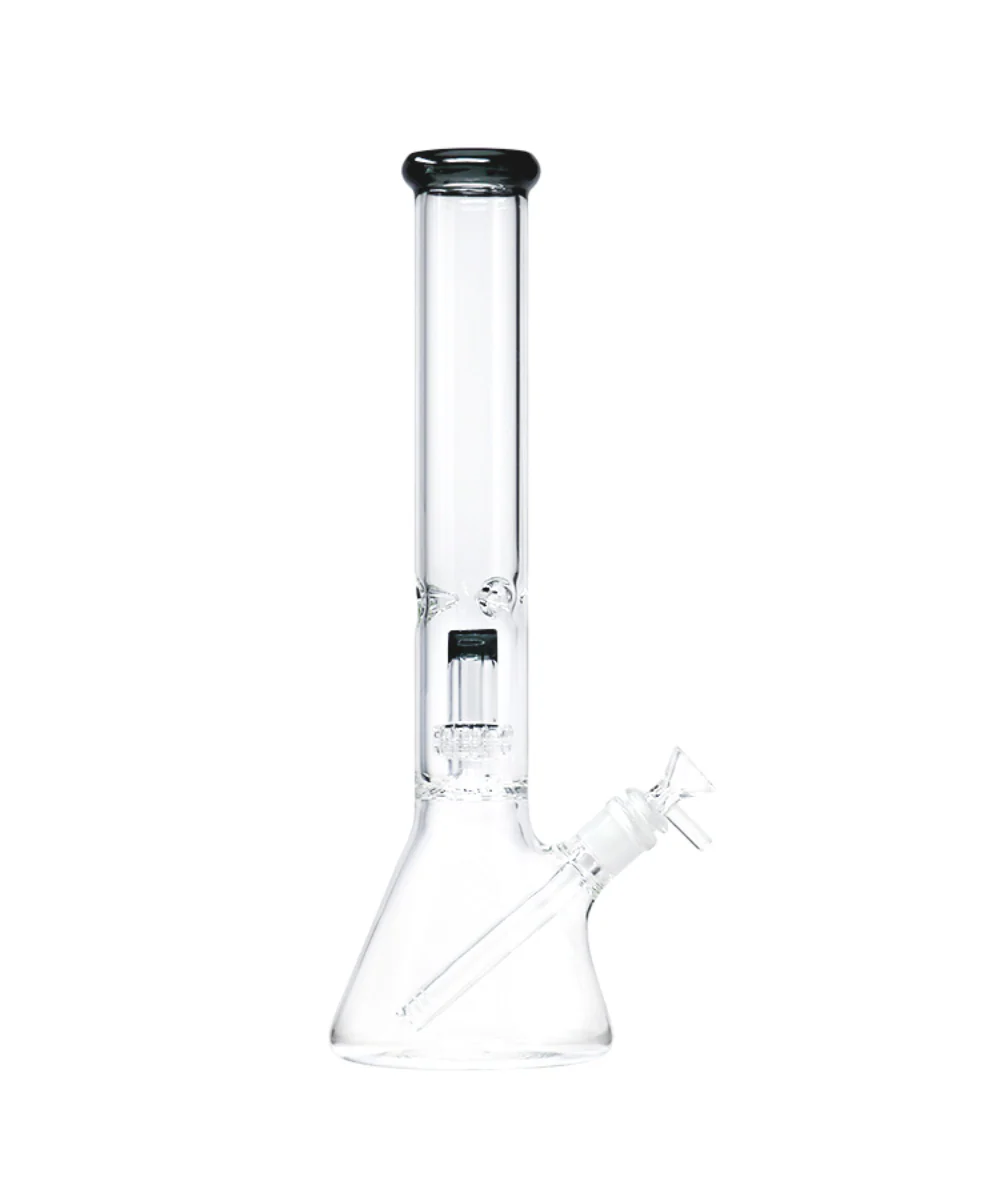 16" Showerhead Perc Glass Beaker Bong - Image 3