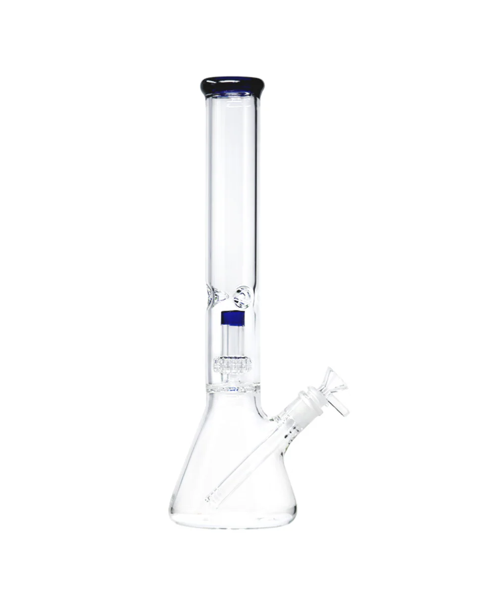 16" Showerhead Perc Glass Beaker Bong - Image 4