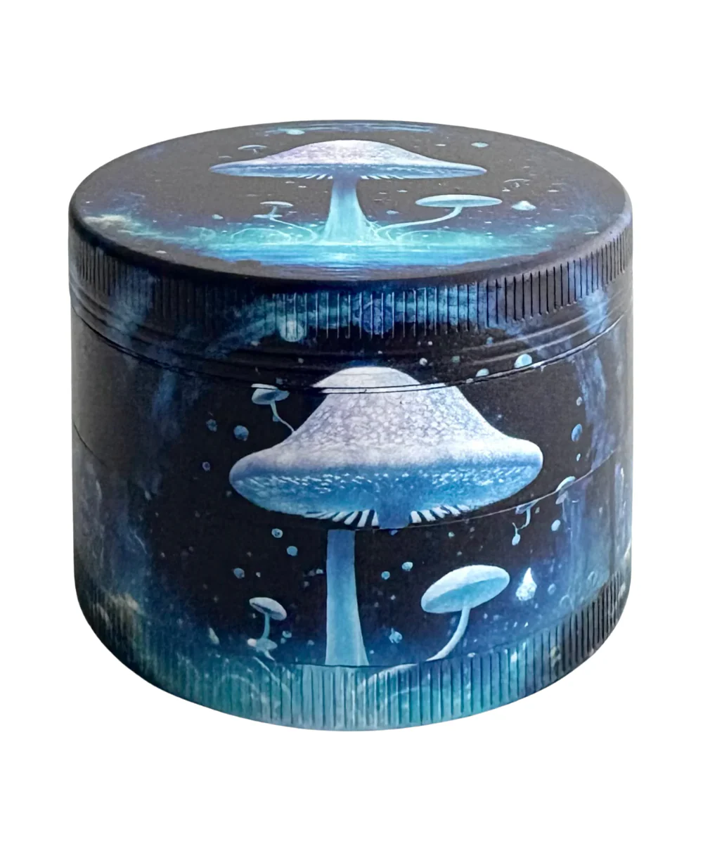 2.5" Ghost Mushroom 4-Piece Metal Grinder - Image 3