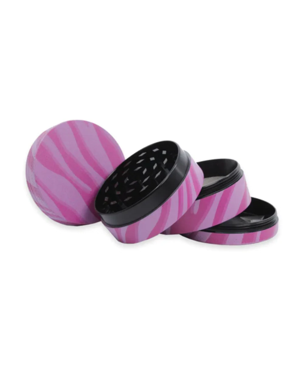 4-Piece Tiger Print Grinder - Image 2