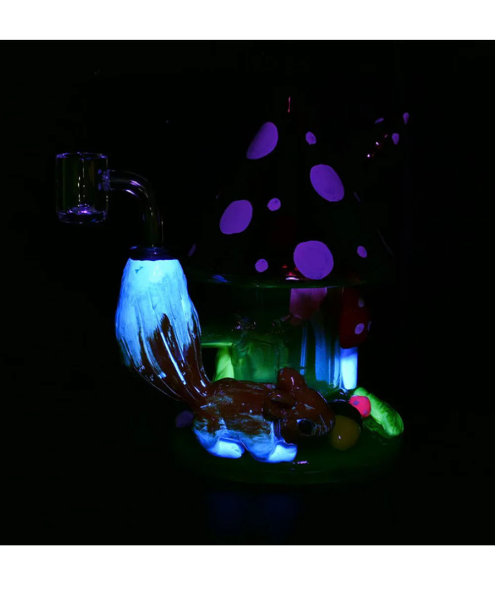 6.8" Shroom Forest Fantasy Dab Rig - Image 2