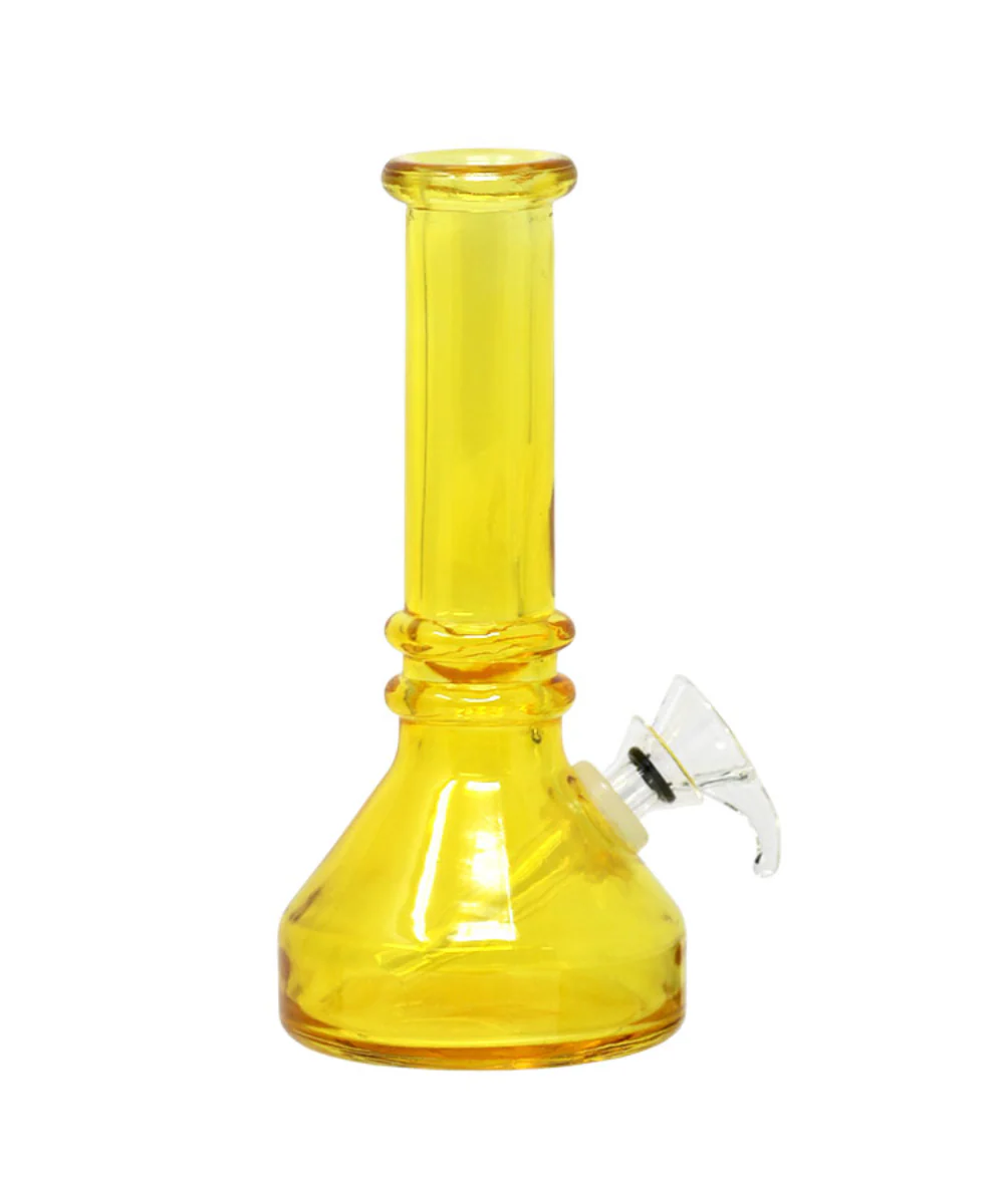 6" Coloured Mini Soft Glass Bong - Image 2