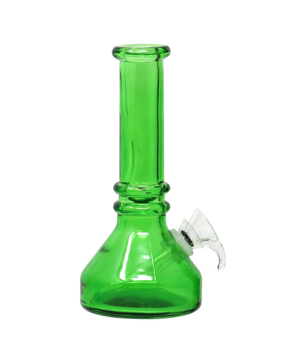 6" Coloured Mini Soft Glass Bong - Image 4