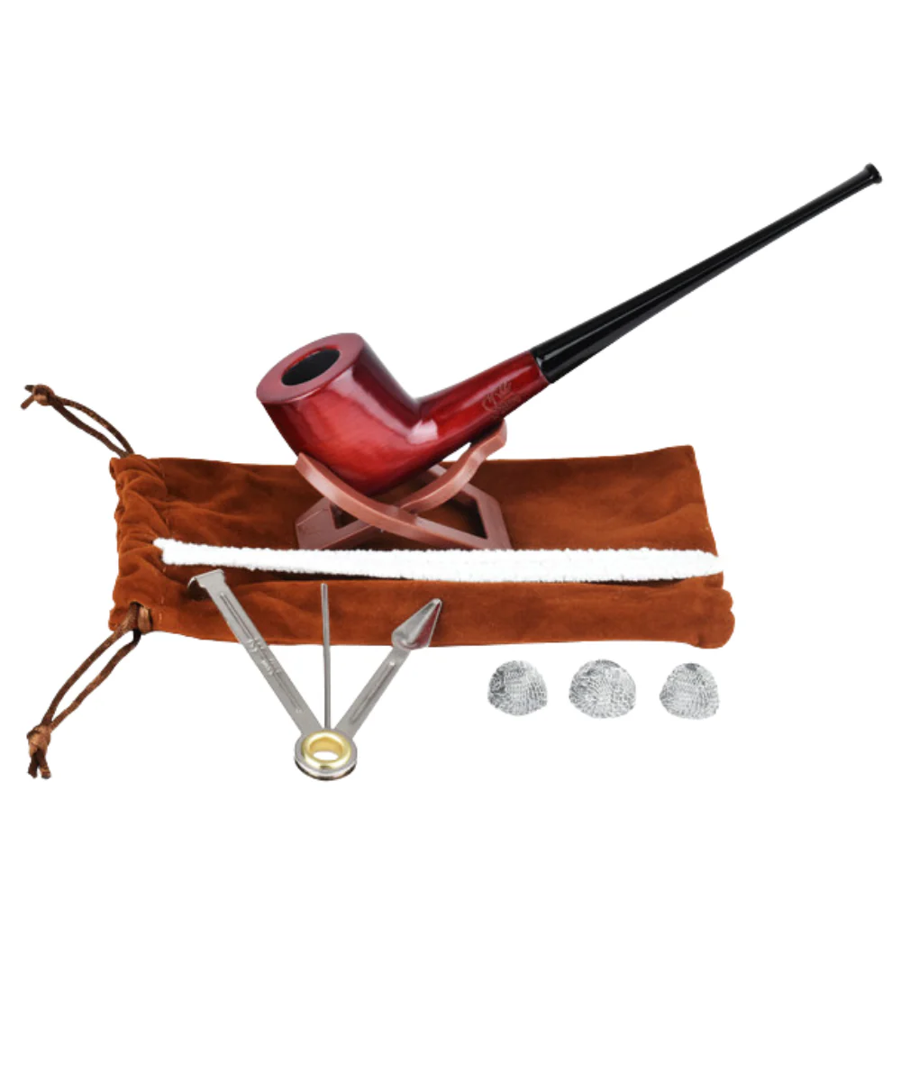 7.5" Dublin Cherry Wood Shire Pipe - Image 2