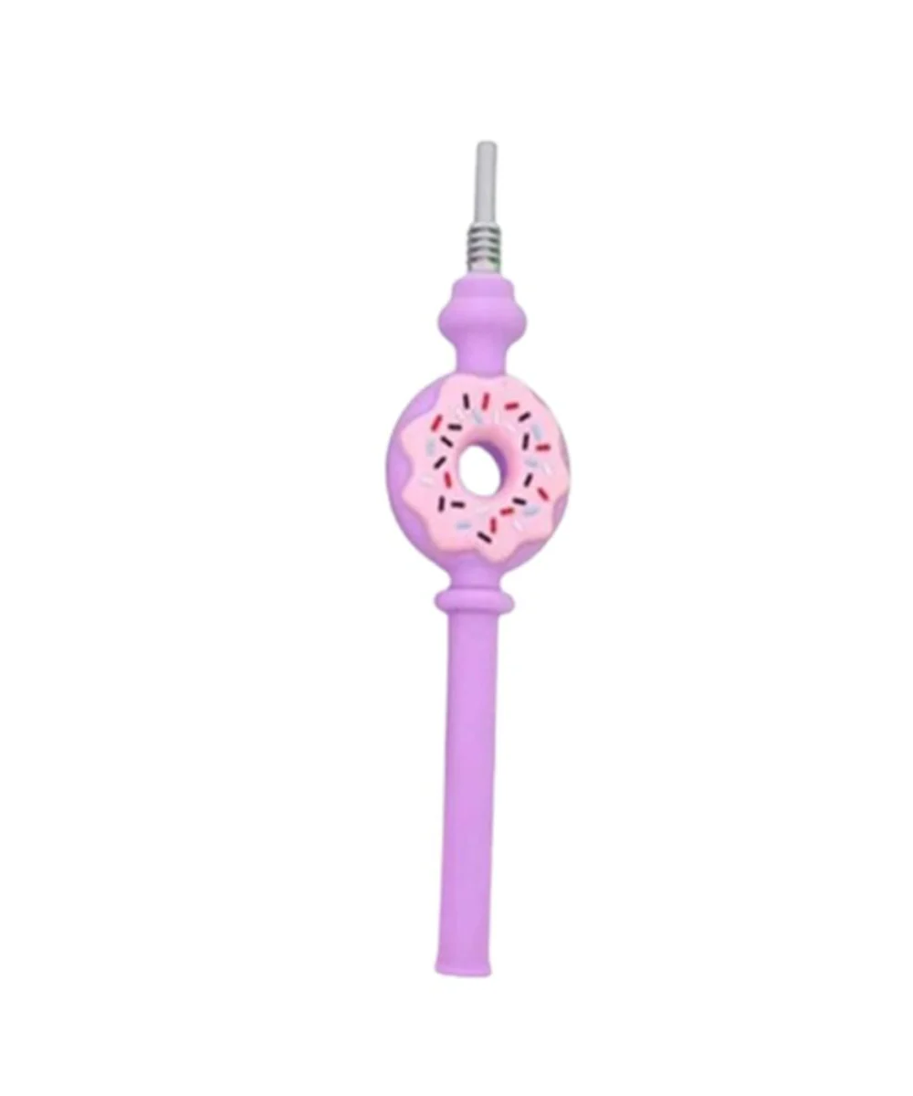 7" Silicone Donut Nectar Collector - Image 2