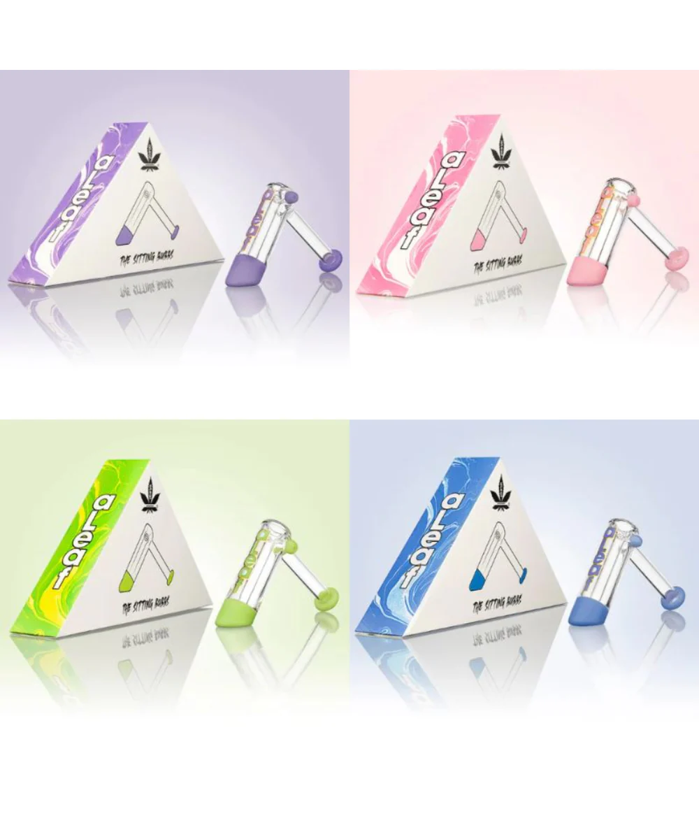 Aleaf Hammer Glass Bubbler - Image 2