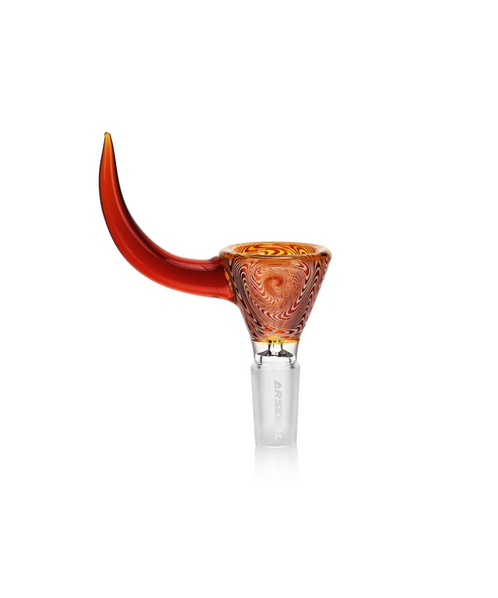 Arsenal 14mm Hypno Horn Bong Bowl - Image 2
