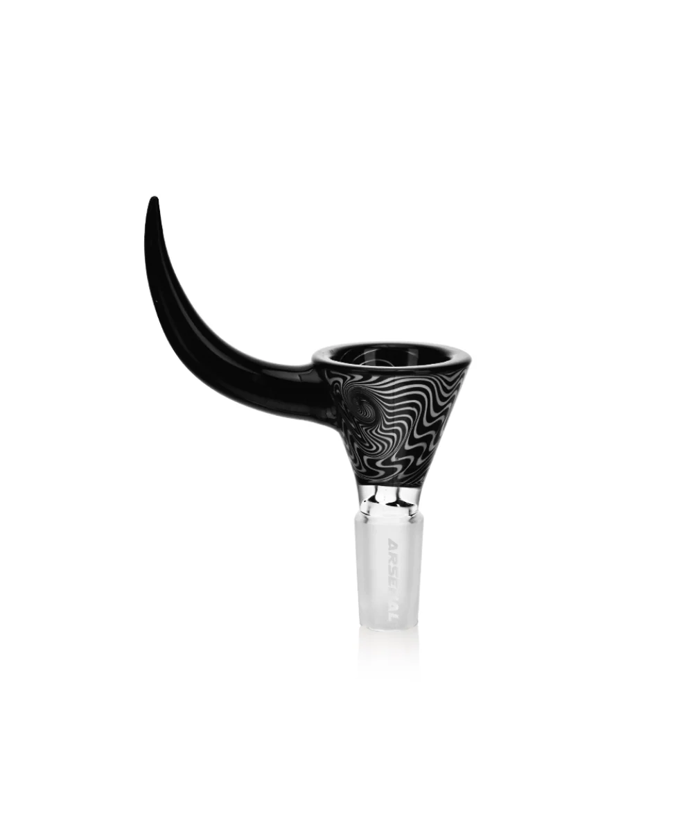 Arsenal 14mm Hypno Horn Bong Bowl - Image 3