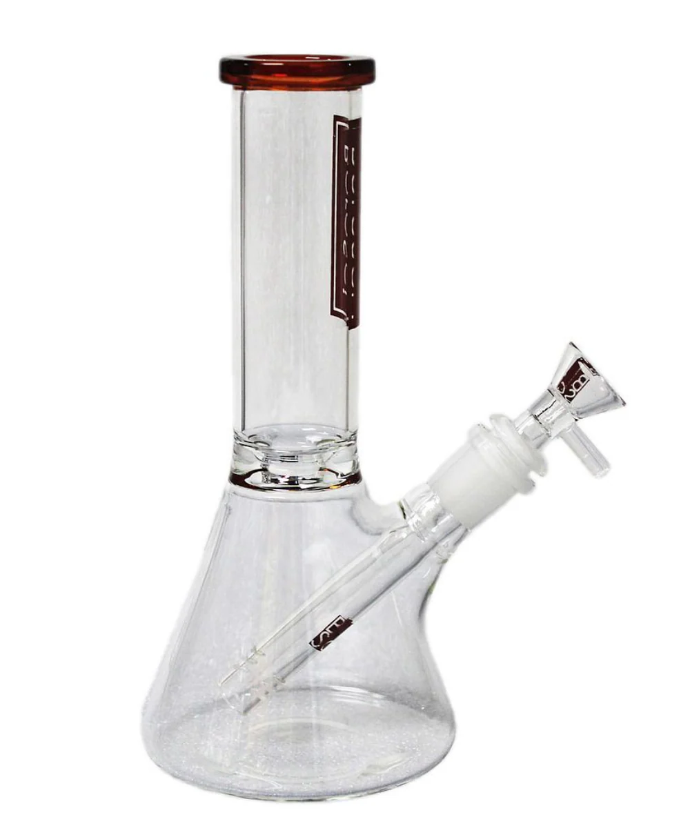 Borosci Glass Plain 8" Beaker Bong - Image 2