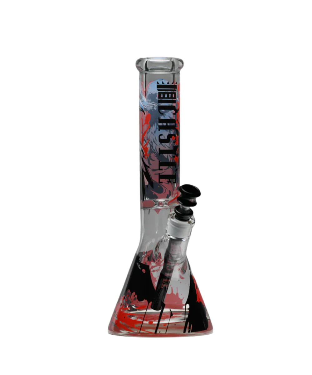Castle Glassworks 14" Raven Beaker Bong - Image 2
