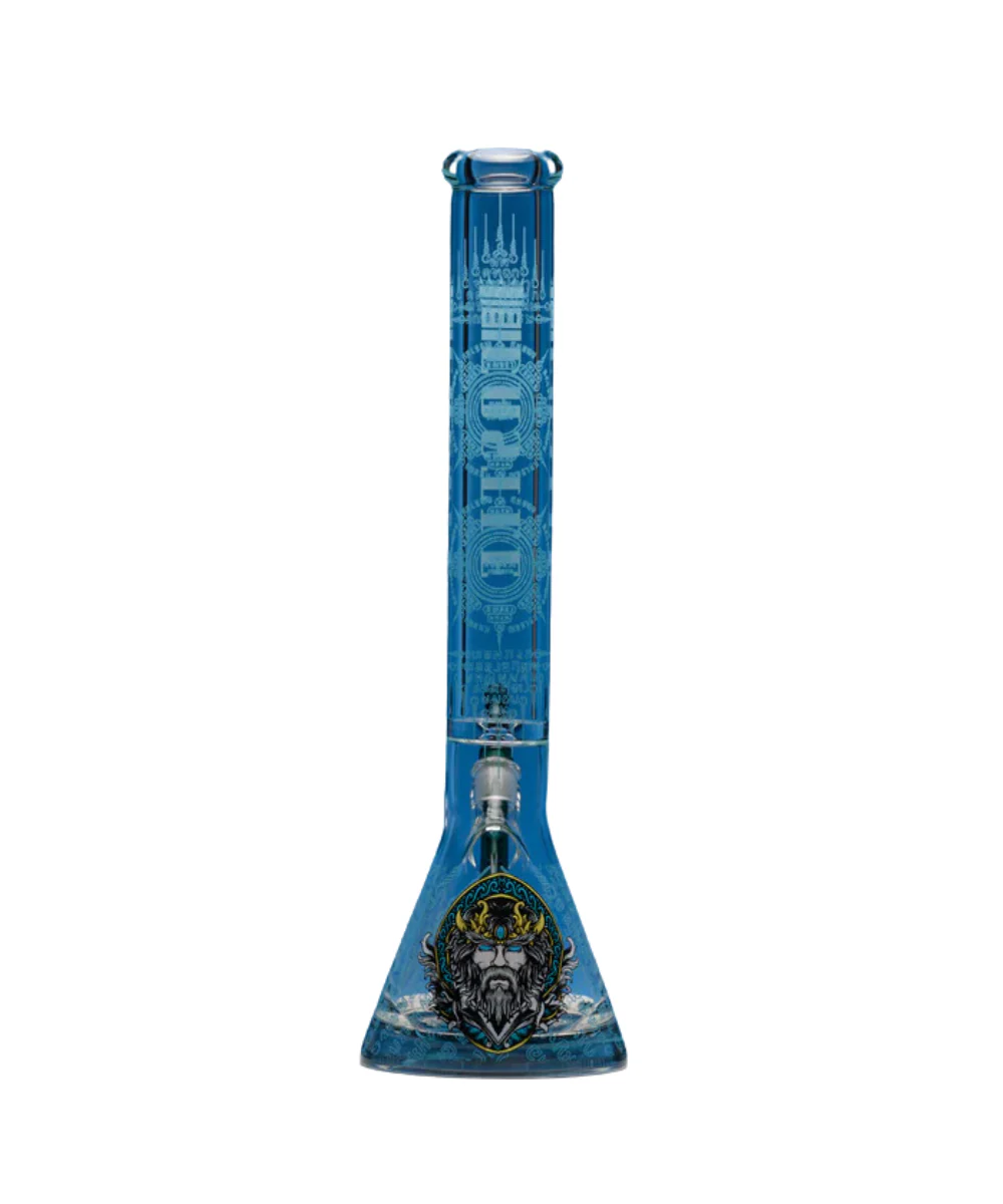 Castle Glassworks 18" Viking Beaker Bong - Image 3