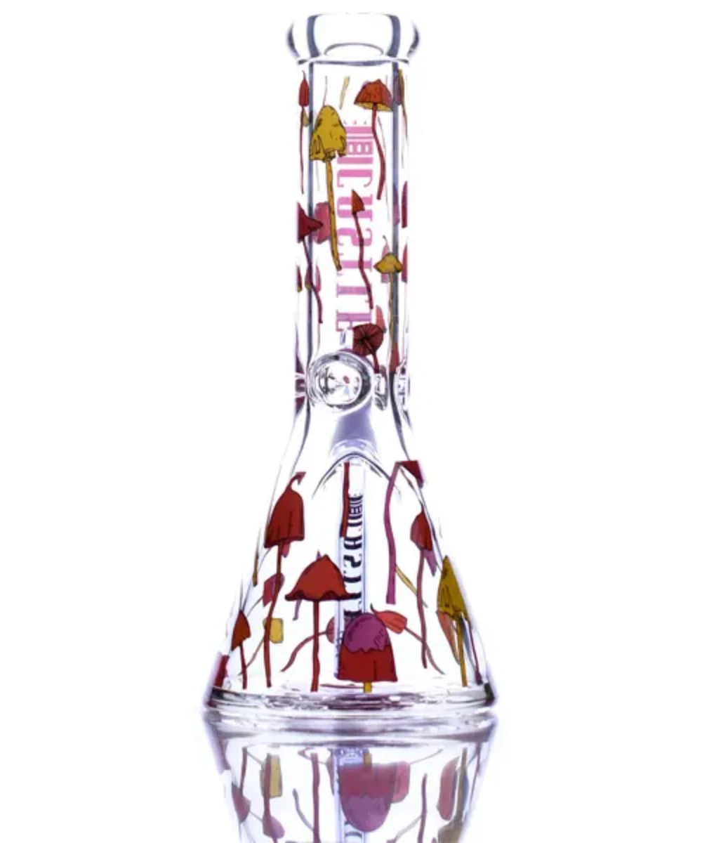 Castle Glassworks Shroomie Beaker Bong - Image 2