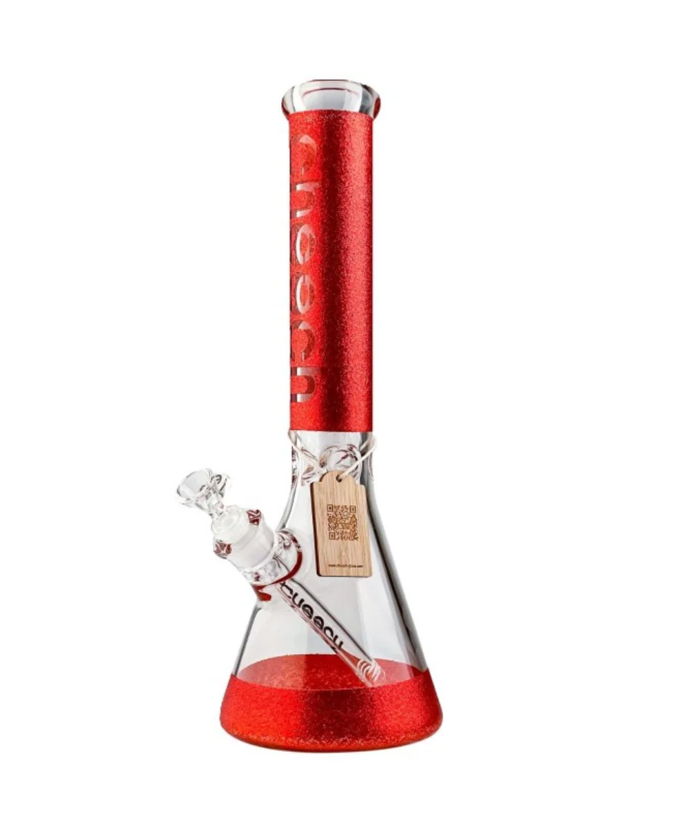 Cheech Glass 16" Sparkly Beaker Bong - Image 2