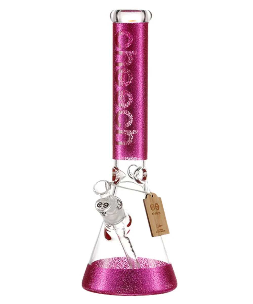 Cheech Glass 16" Sparkly Beaker Bong - Image 3