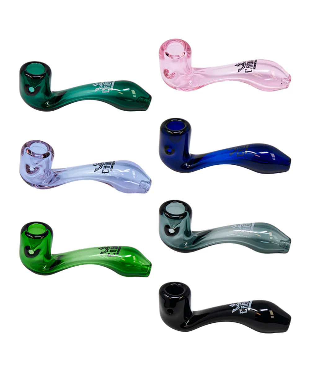 Crown Glass 4" Sherlock Glass Pipe - Image 2