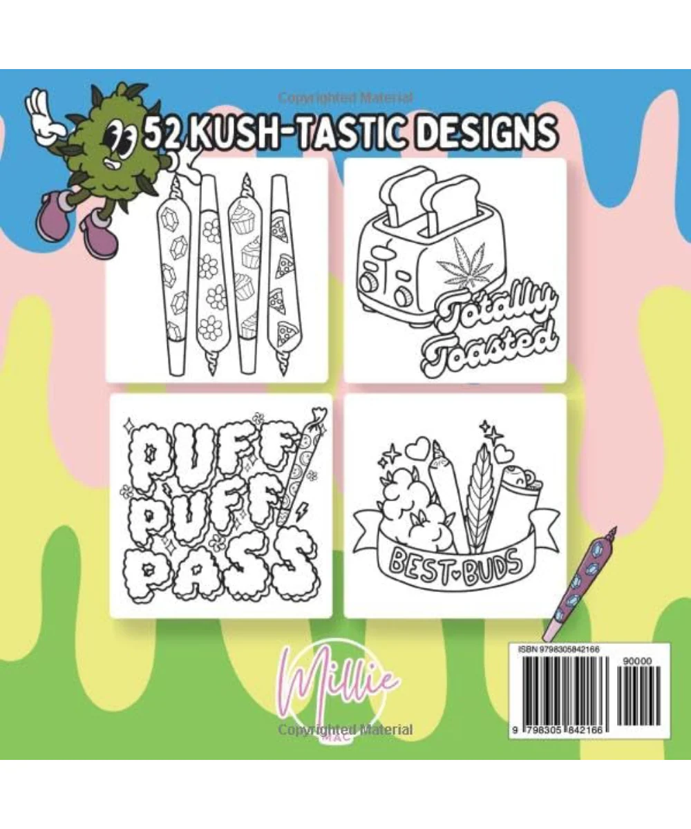 Freshly Gardened Stoner Colouring Book - Image 2