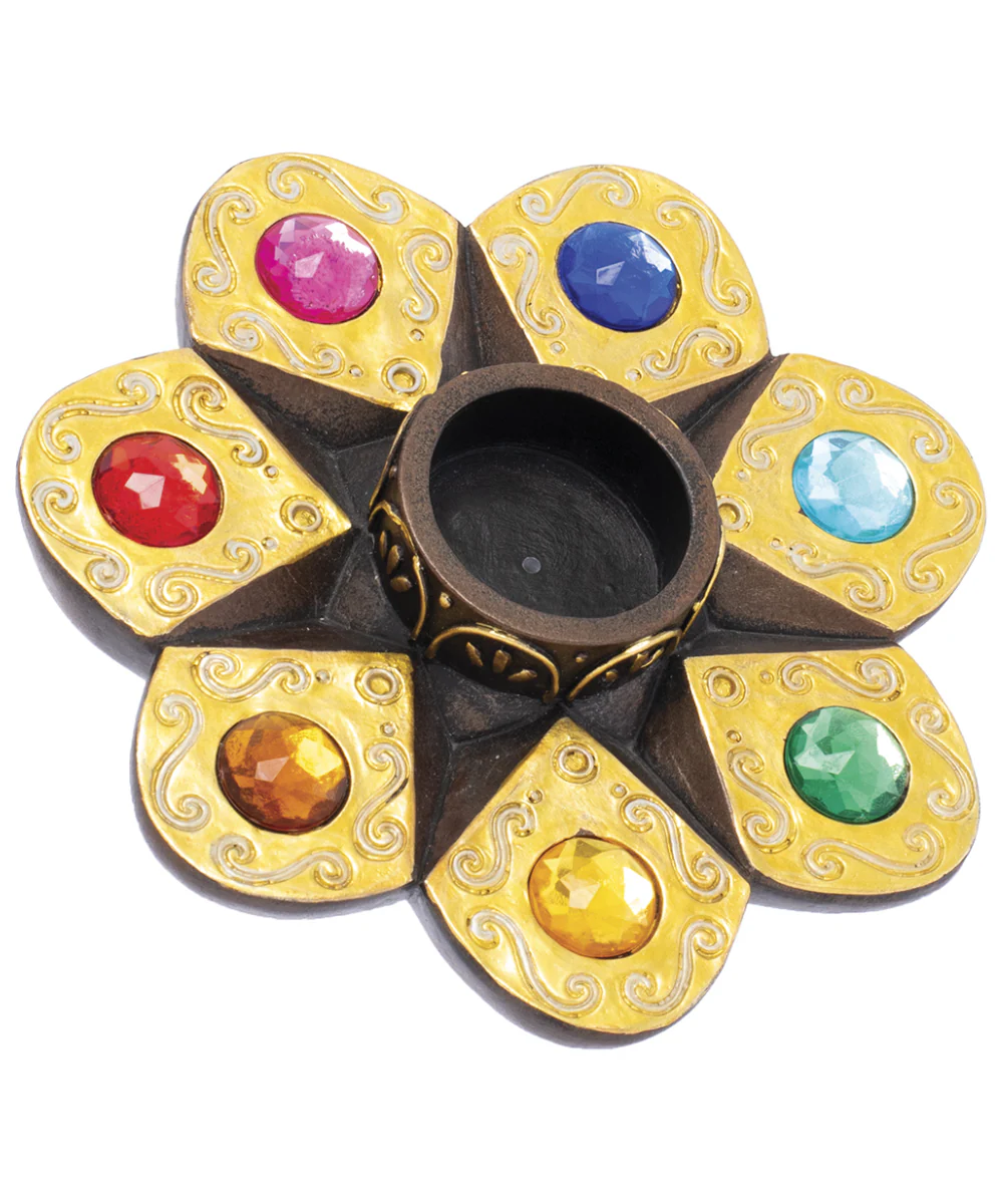Fujima Chalra Gemstone Incense Burner - Image 2