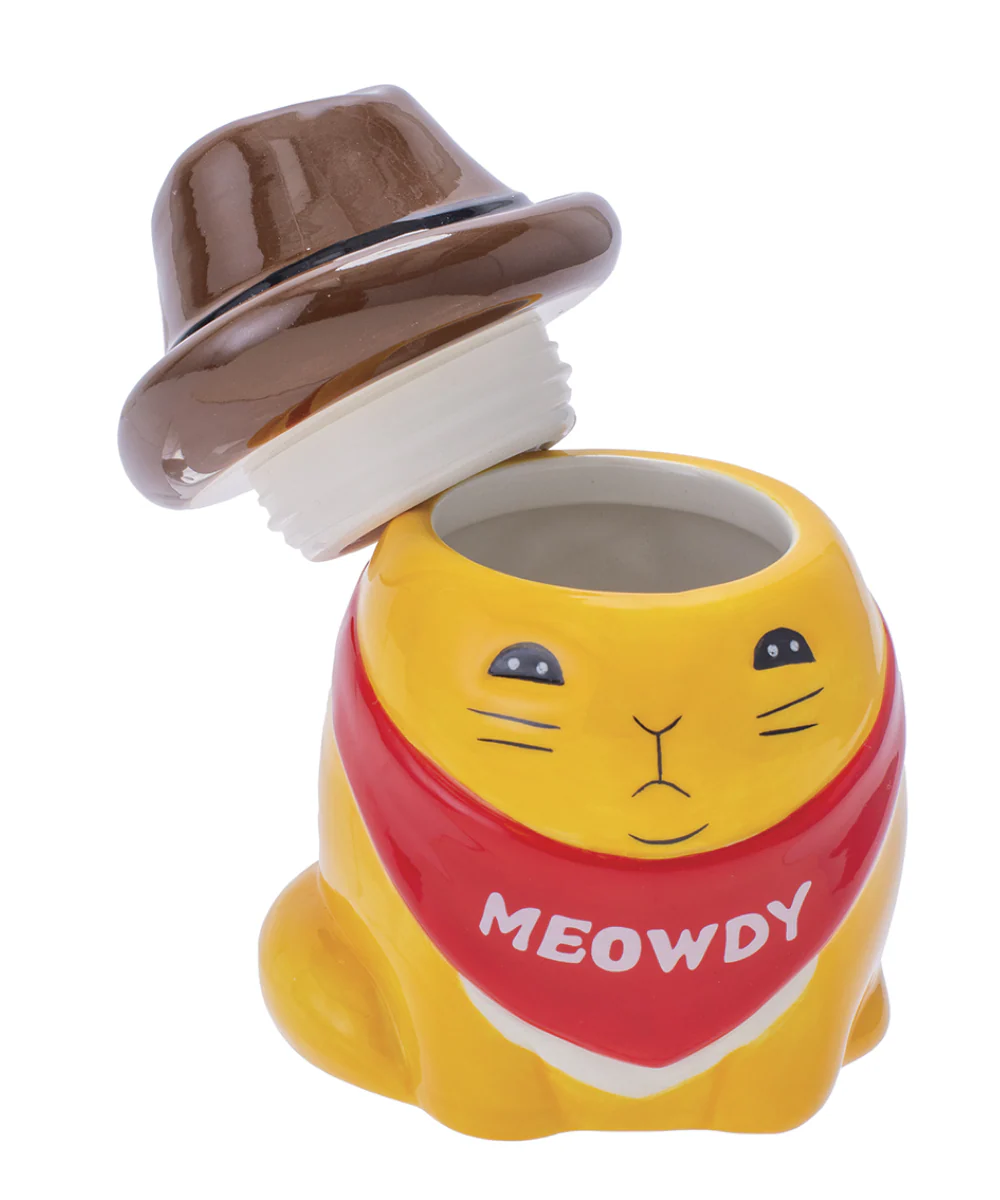 Fujima Meowdy Ceramic Stash Jar - Image 2