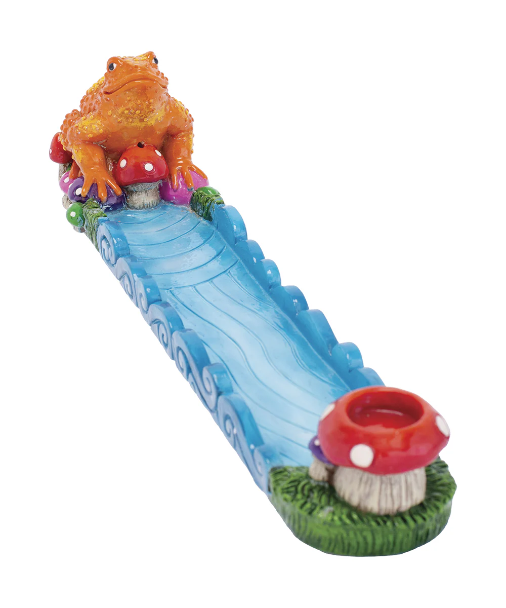 Fujima Trippin' Golden Frog Incense Burner - Image 2