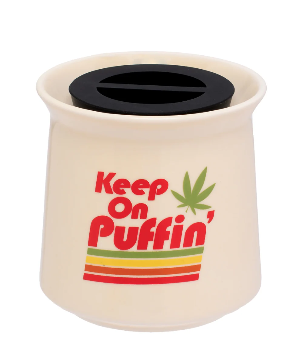 Fujima Wide Mouth Ceramic Stash Jar - Image 2