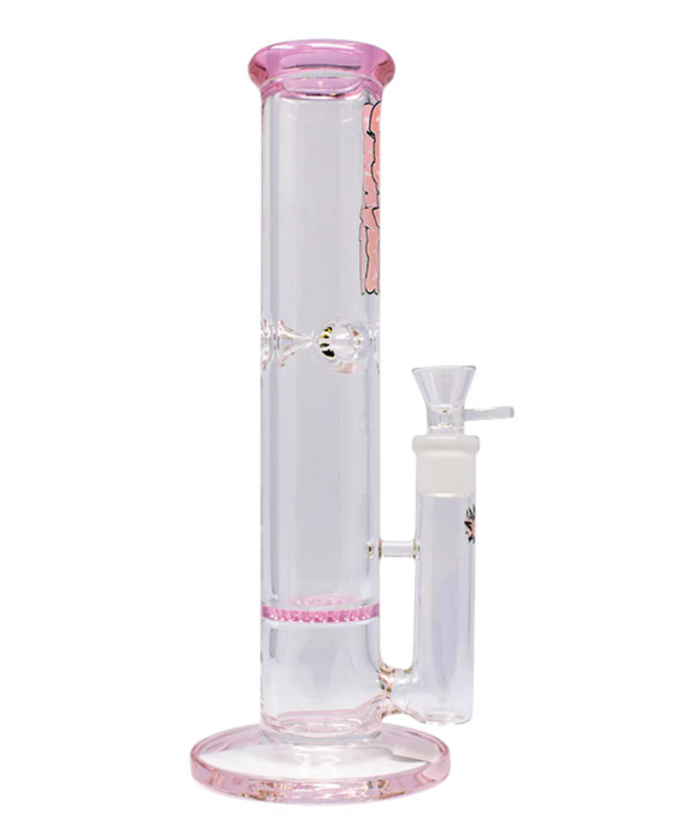 GanjaVibes Honeycomb Perc Glass Bong - Image 3