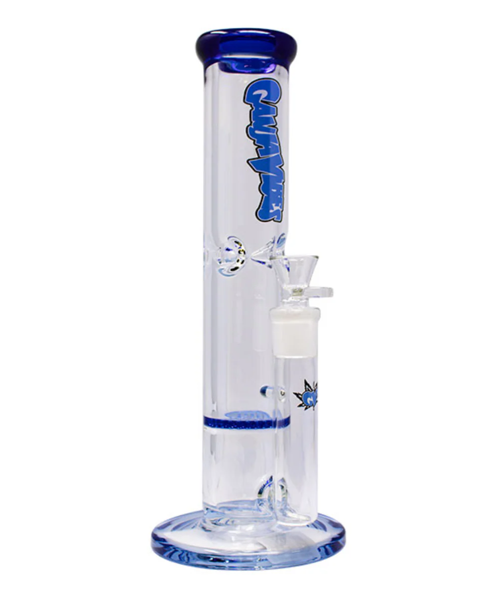 GanjaVibes Honeycomb Perc Glass Bong - Image 5
