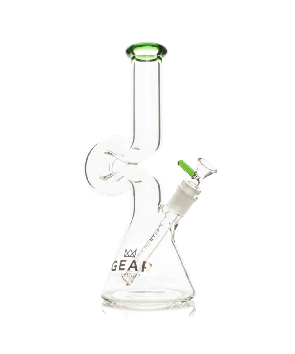 Gear 12" Loopy Glass Beaker Bong - Image 2