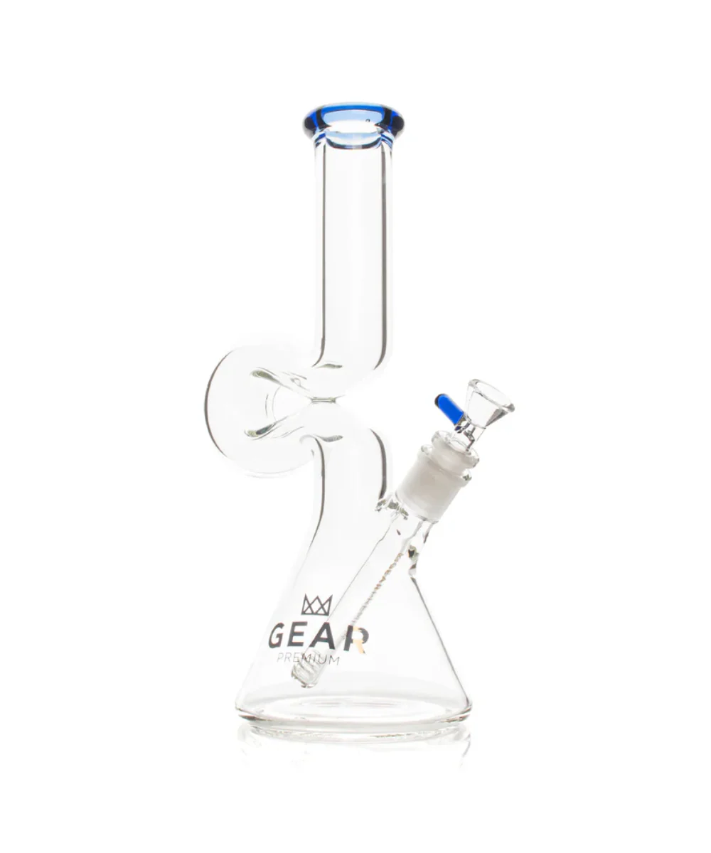 Gear 12" Loopy Glass Beaker Bong - Image 3