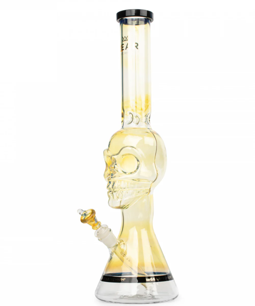 Gear 18" Tuxedo Skull Beaker Bong - Image 3