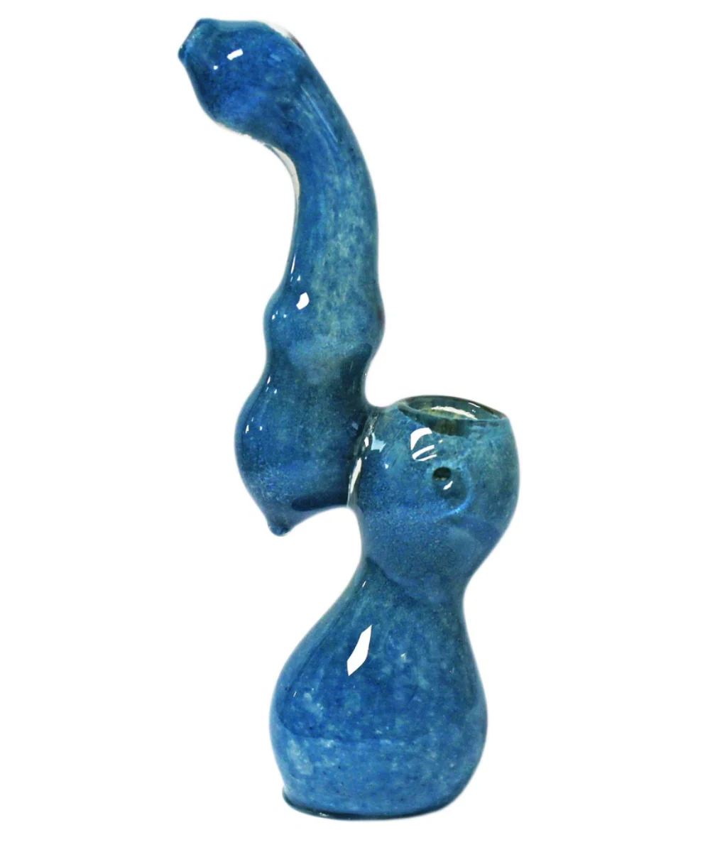 Genuine Pipe Co. 6" Stand Up Fossil Bubbler - Image 2