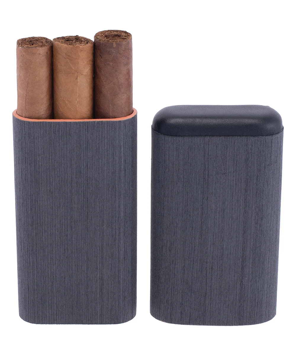 Grey Veneer Cigar Case - Image 2