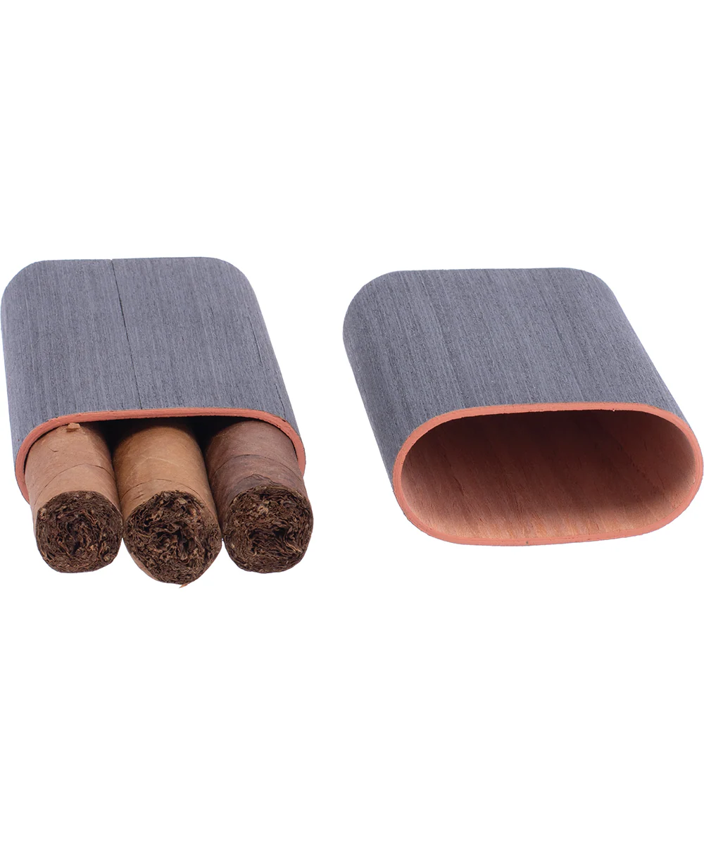 Grey Veneer Cigar Case - Image 3