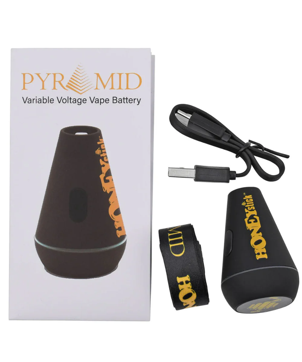 HoneyStick Pyramid 500mAh 510 Thread Battery - Image 3