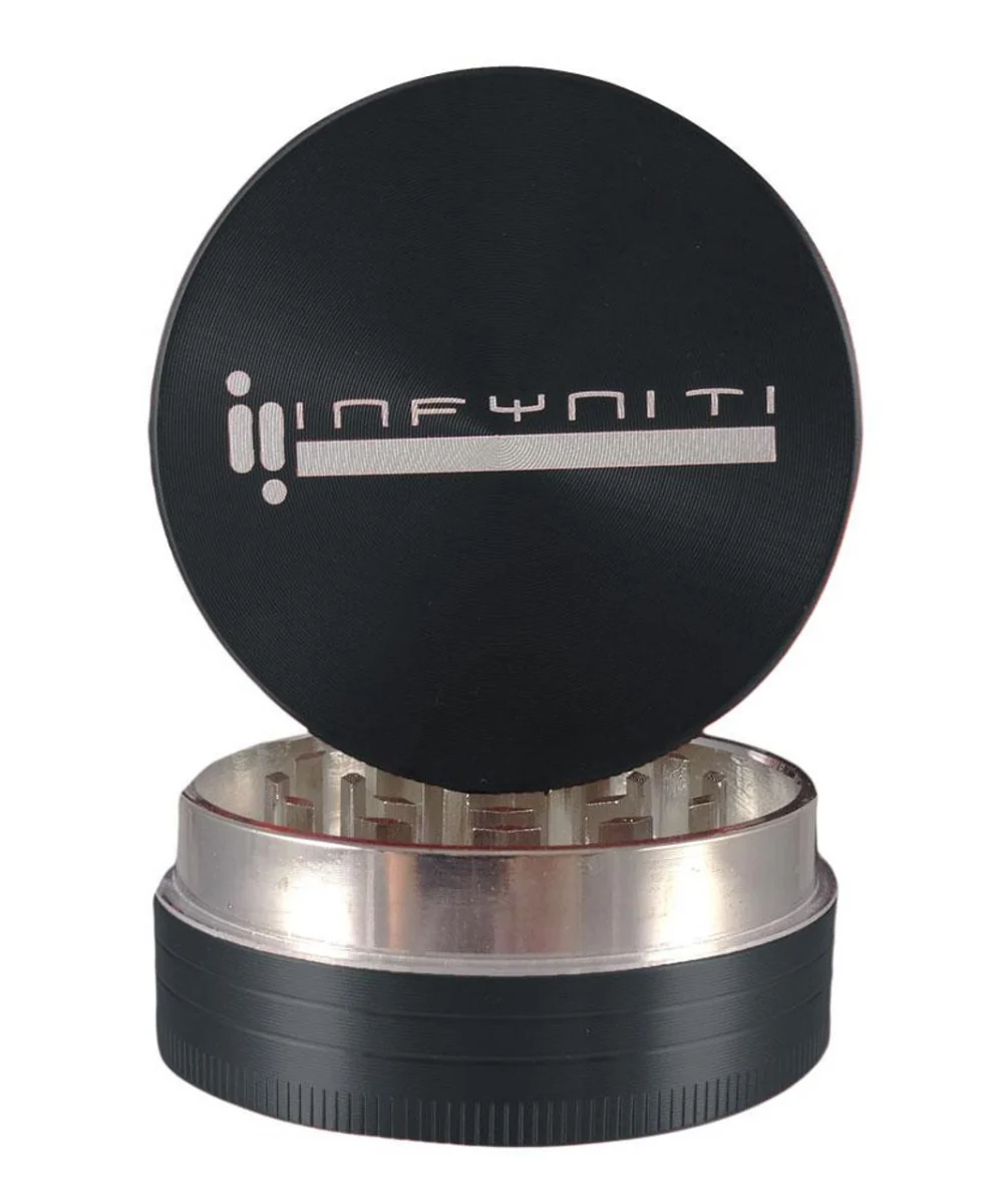 Infyniti Glass 2.2" 2 Piece Metal Grinder - Image 3