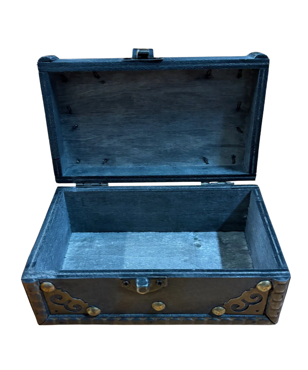 Large Rectangle Wooden Box - Image 2