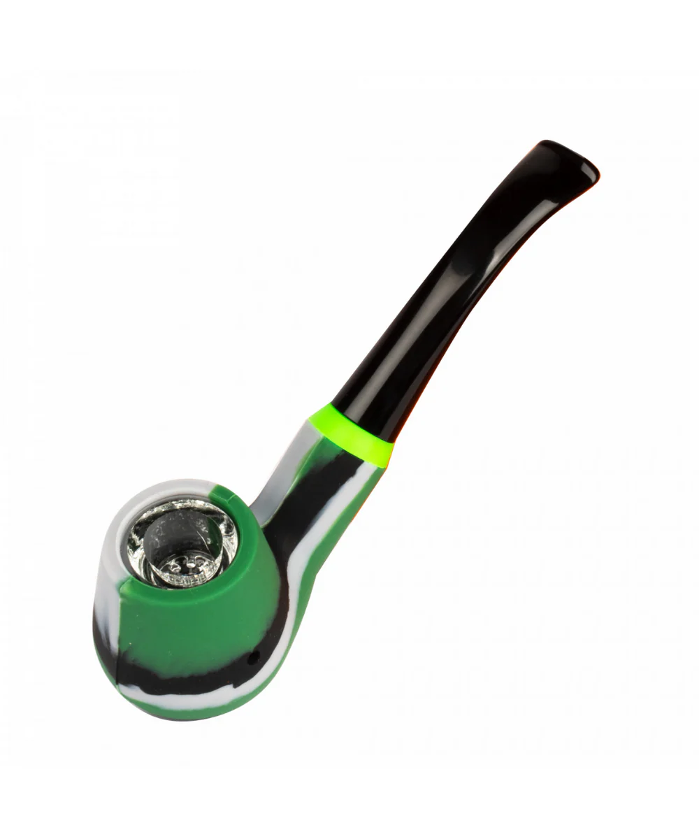Lit Silicone Classic Sherlock Pipe - Image 2