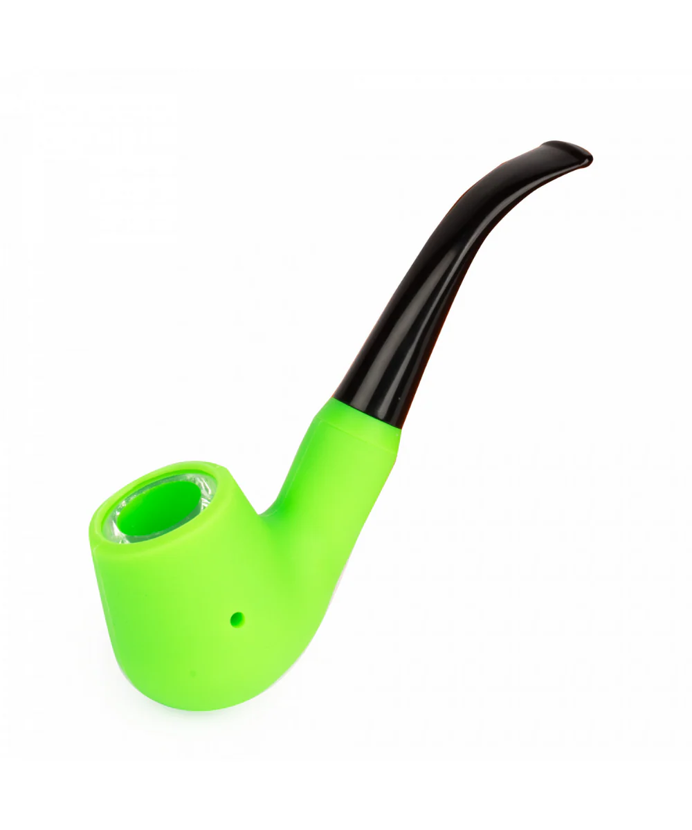 Lit Silicone Classic Sherlock Pipe - Image 3