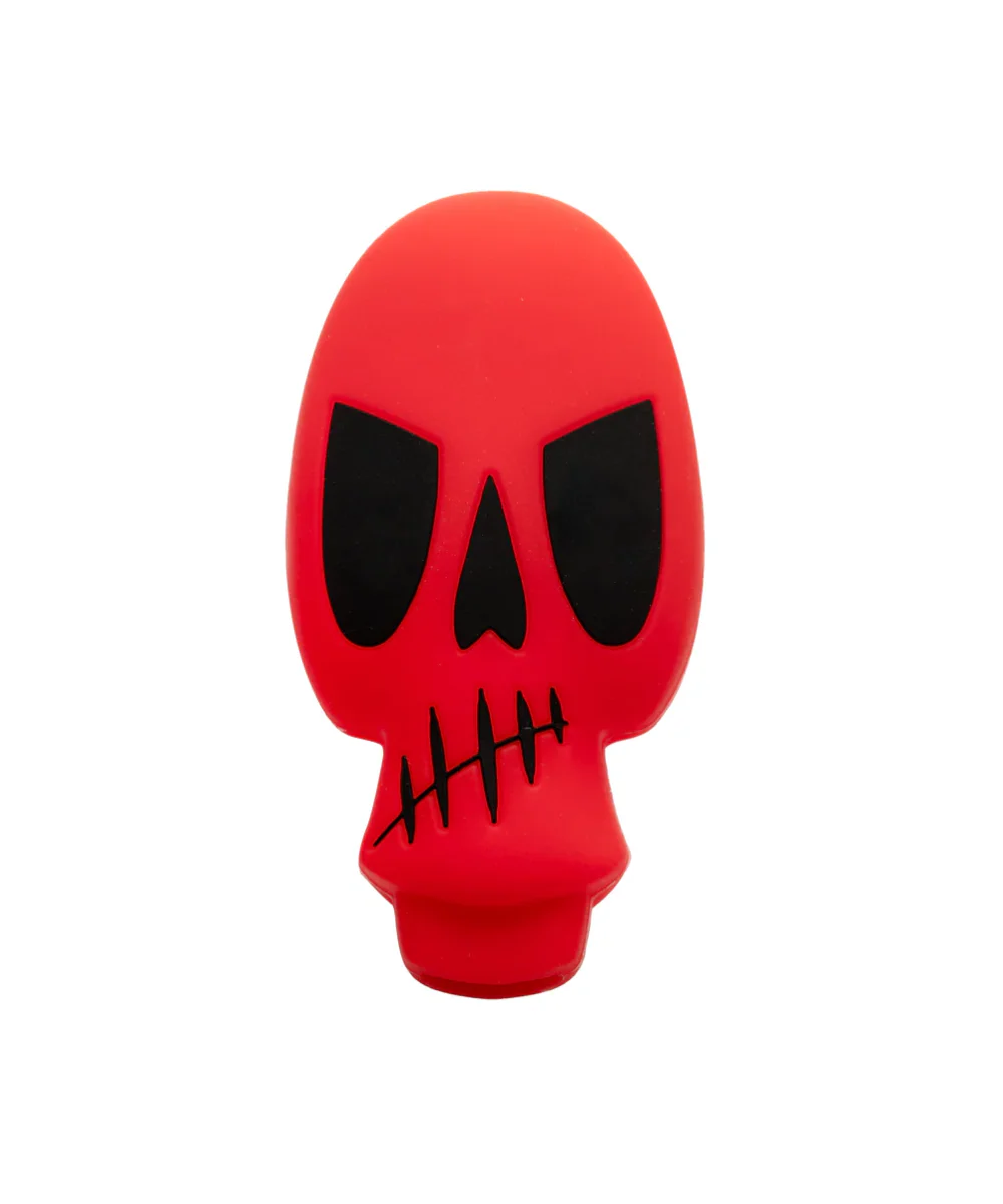 Lit Skull Silicone Pipe - Image 3