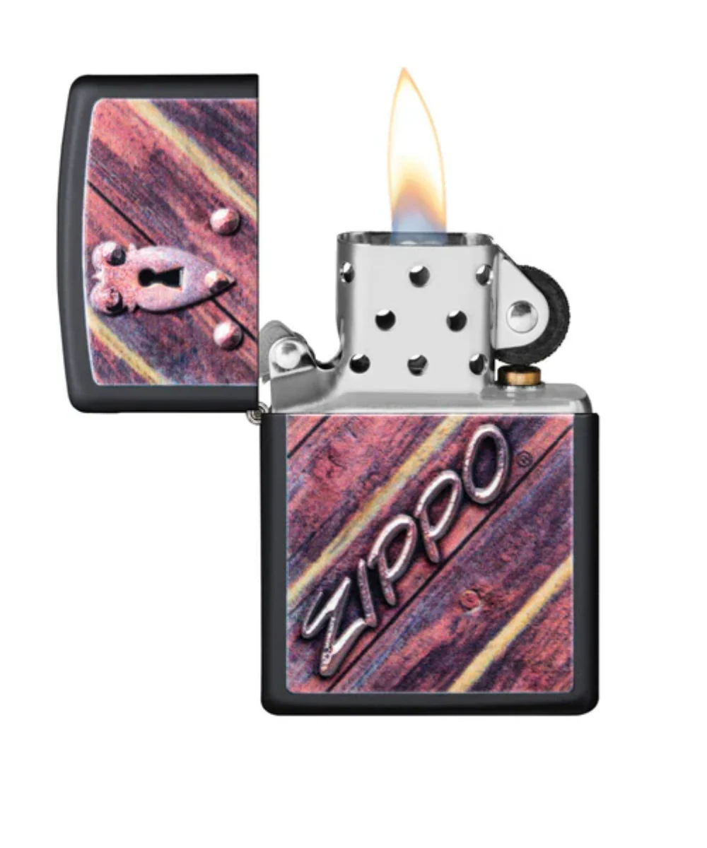 Lock Design Zippo Lighter - Image 2