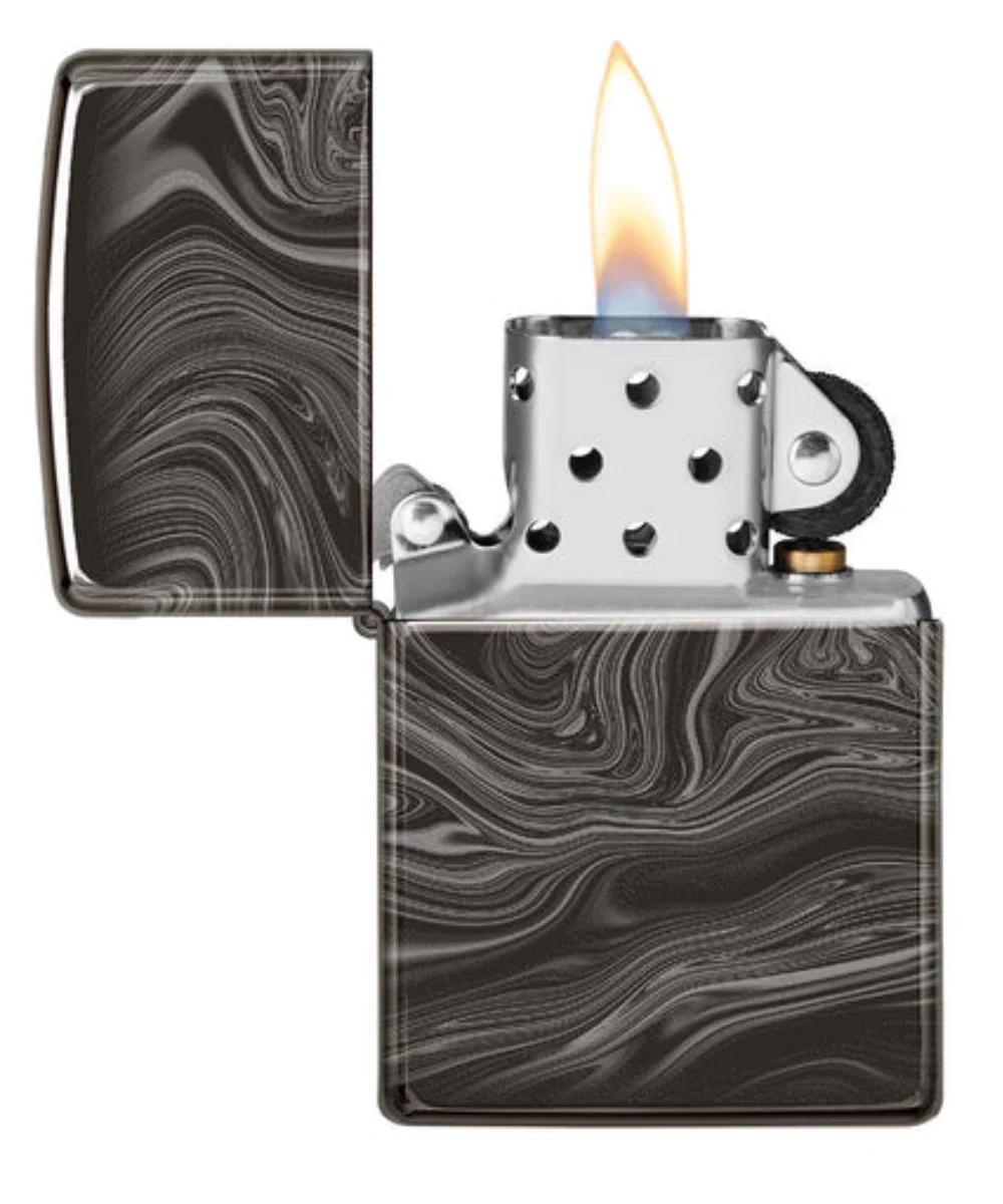 Marble Pattern Zippo Lighter - Image 2