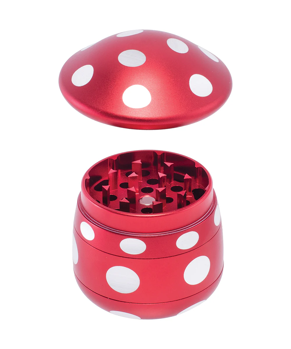 Mushroom 4-Piece Metal Grinder - Image 2