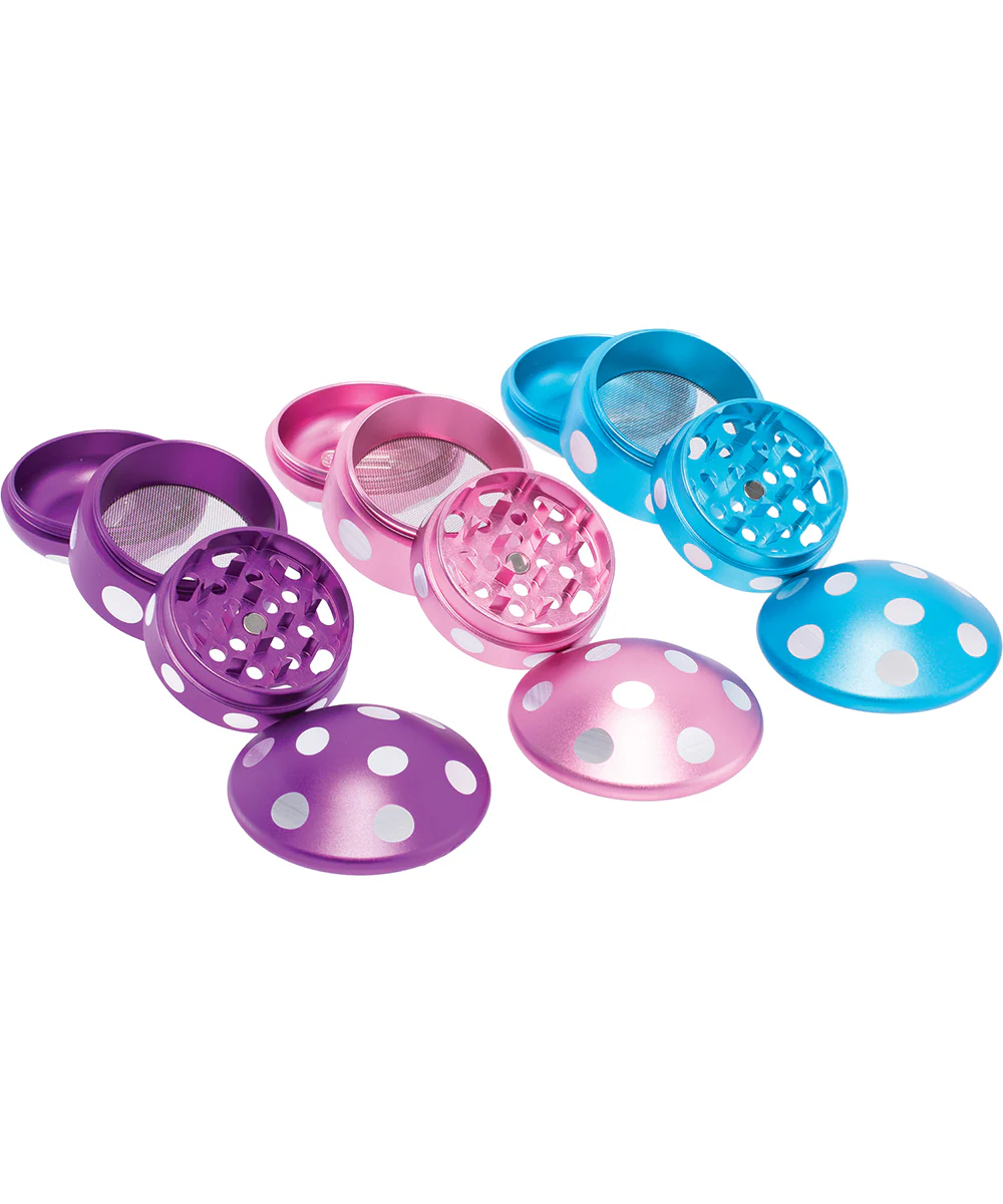 Mushroom 4-Piece Metal Grinder - Image 3