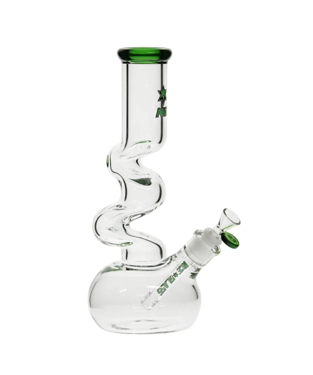 Nice Glass 12" Zong Bubble Base Glass Bong - Image 3