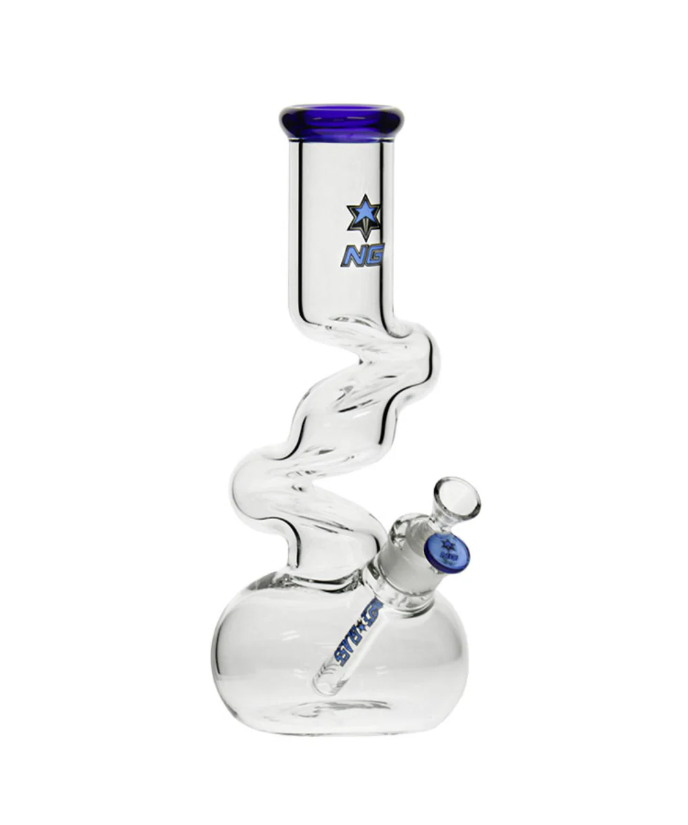 Nice Glass 12" Zong Bubble Base Glass Bong - Image 4