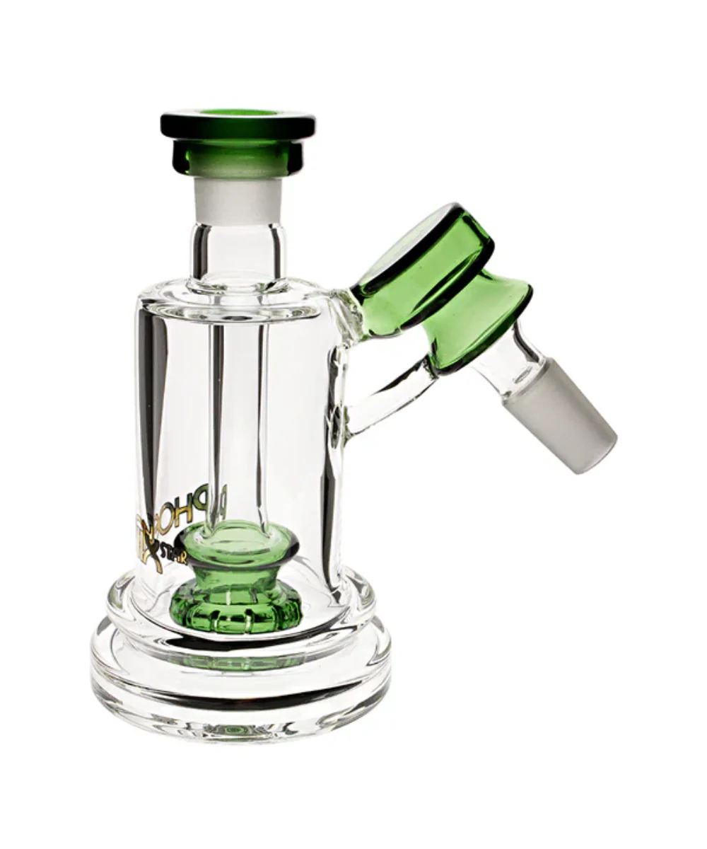 Phoenix Glass 14mm 45° Circ Perc Ash Catcher - Image 2