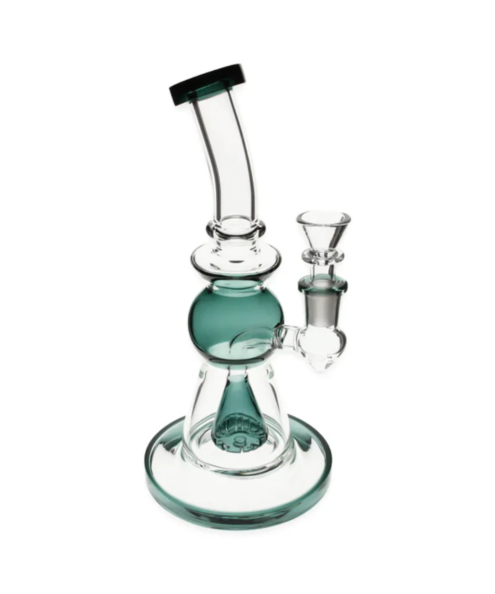 Plain Jane Glass 9" Cone Perc Glass Bong - Image 4